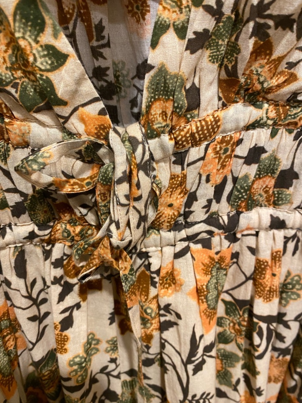 JUILLET Merritt Maxi cotton floral dress gorgeous! - Picture 4 of 11